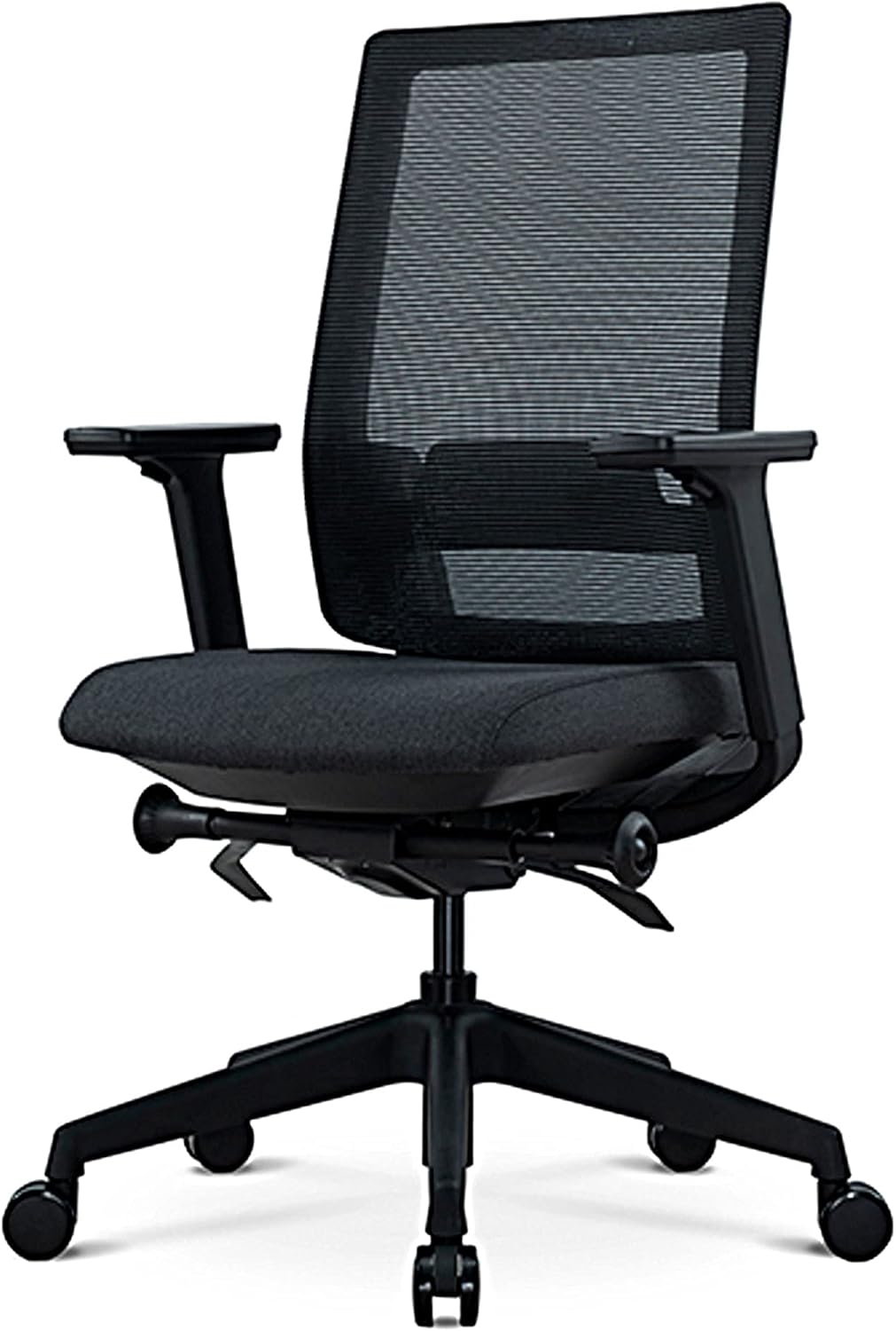 Magnus Now Tudu Ergonomic Office Chair - High Back, Adjustable Height, Lumbar Support, Arm Rest - Breathable Mesh Rolling Desk Chair - Computer Chair, Executive Swivel Chair (Black)