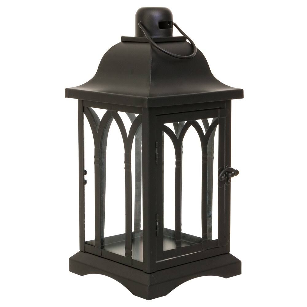 kieragrace Providence Vincent Black, 6 12.5-inch Lantern