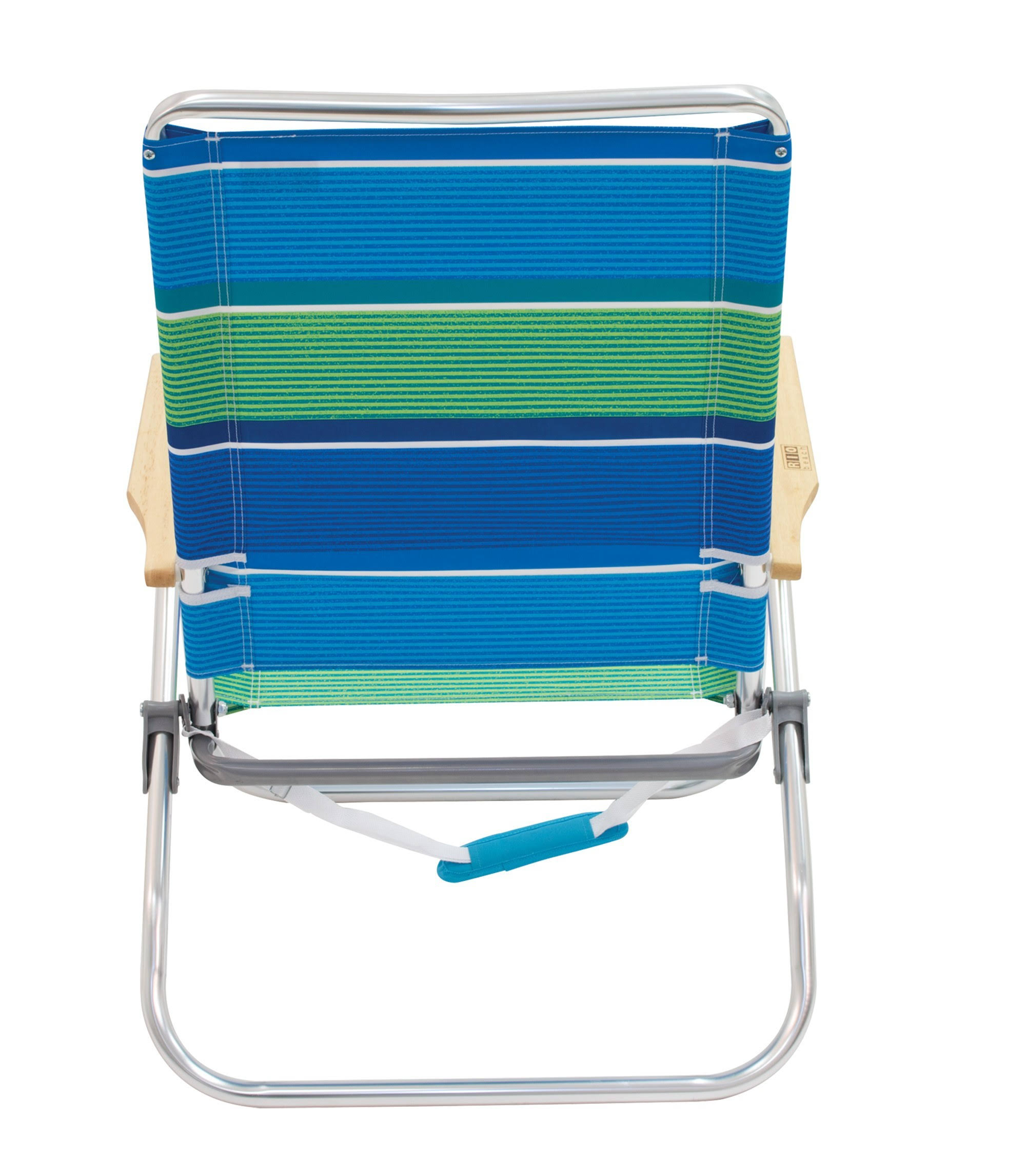 Rio Beach 4-Position Easy In-Easy Out Beach Chair - Stripe