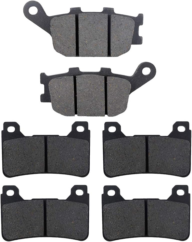 AHL Front & Rear Brake Pads Set for Honda CBR1000 RR (Fireblade) 2004-2005 (Sintered copper-based) Pack of 2