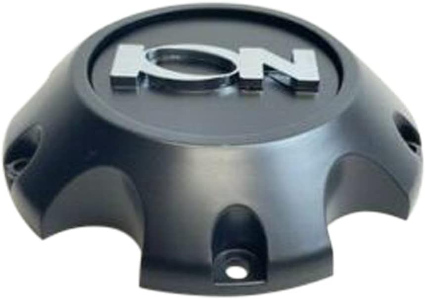 Ion Alloy Matte Black Wheel Center Cap C10143MB01 C10143B01 12812090F-4
