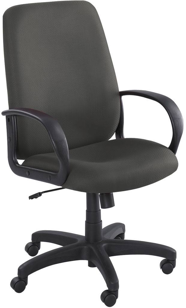 Safco Products 6300BL Poise Executive High Back Chair, Black