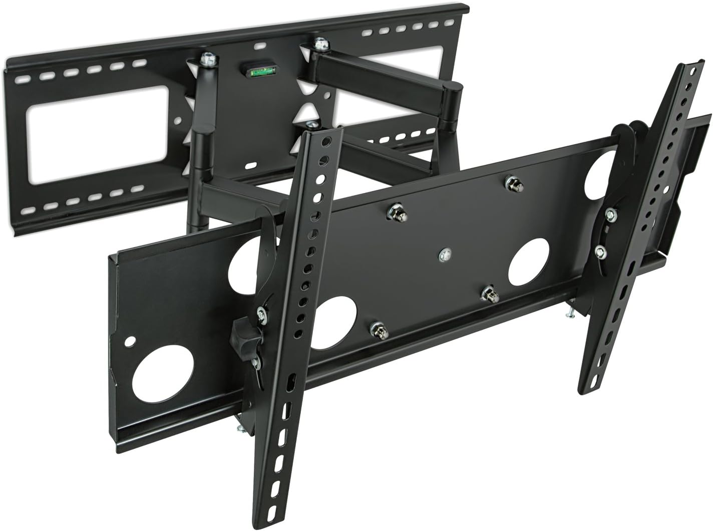 Mount-It! Articulating TV Wall Mount | Full Motion TV Bracket for 32 - 70 Inches Screen | VESA Compatible up to 600x400 | Dual Arm Extention up to 18 Inches | 165 Lbs Capacity Pack of 2