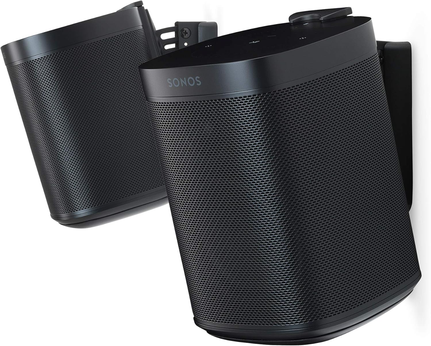 Flexson Wall Mount for SONOS One (Pair, White) Pack of 2