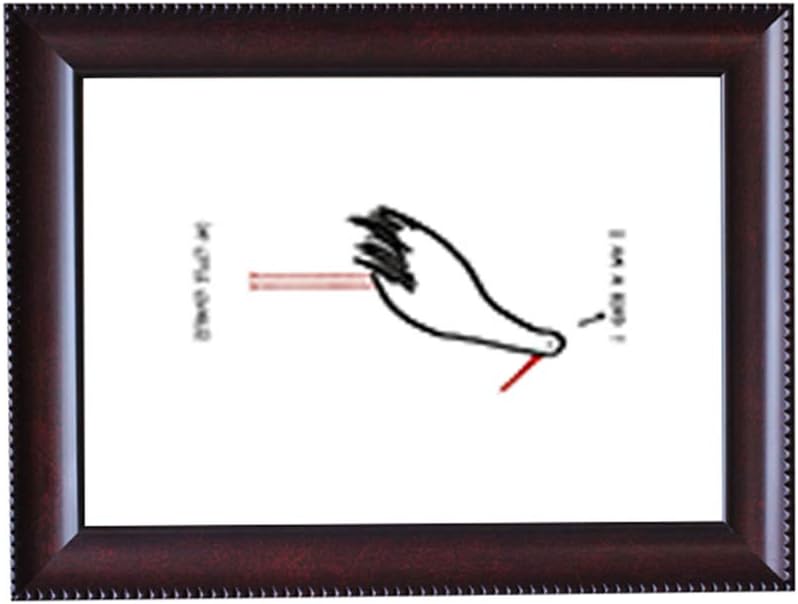 Vintage Solid Wood A4 Certificate Frame Business License Box, Desktop A3 Photo Frame Swing Sets,Wall Hanging Photo Frame, Graduation Certificate Photo Frame Pack of 2