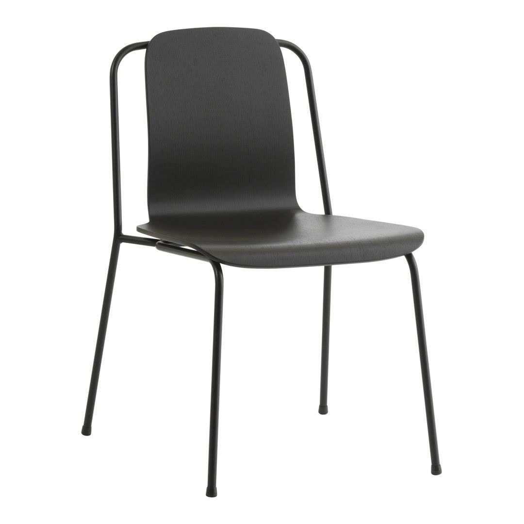 Normann Copenhagen - Studio Chair, Black / Light Grey