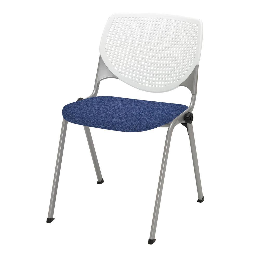 KFI Seating Kool Poly Stacking Chair with Perforated Back