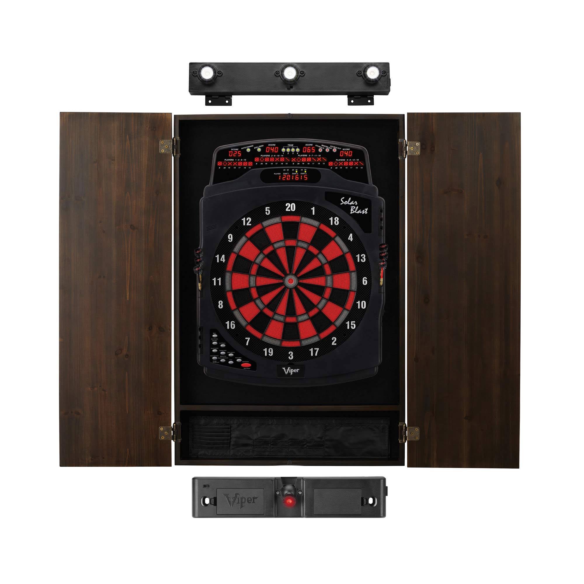 Viper Solar Blast Electronic Dartboard Package, Bronze