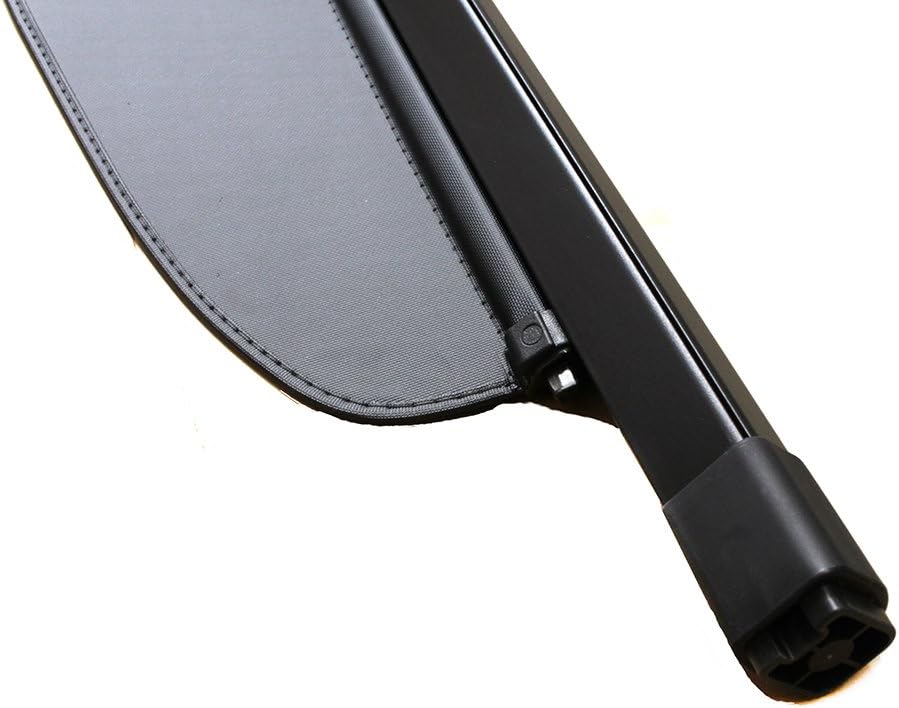 Cargo Cover for 2007-2012 Mazda CX-7 Black Retractable Security Shade by TMB