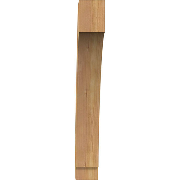 4x22W x 24x22D x 30x22H Imperial Rough Sawn Brace, Western Red Cedar