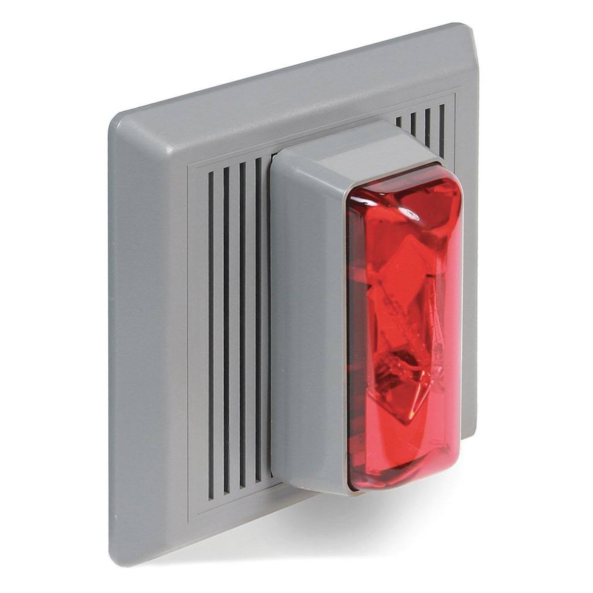 Edwards Signaling 869STRR-AQ Horn Strobe,Red,24VAC/DC