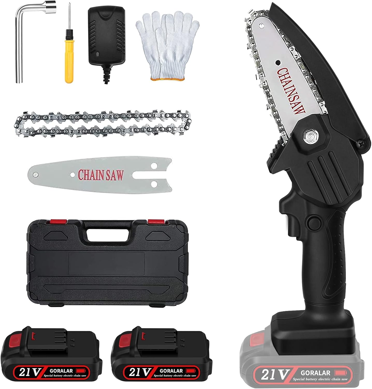 Mini Cordless Chainsaw Upgraded 4