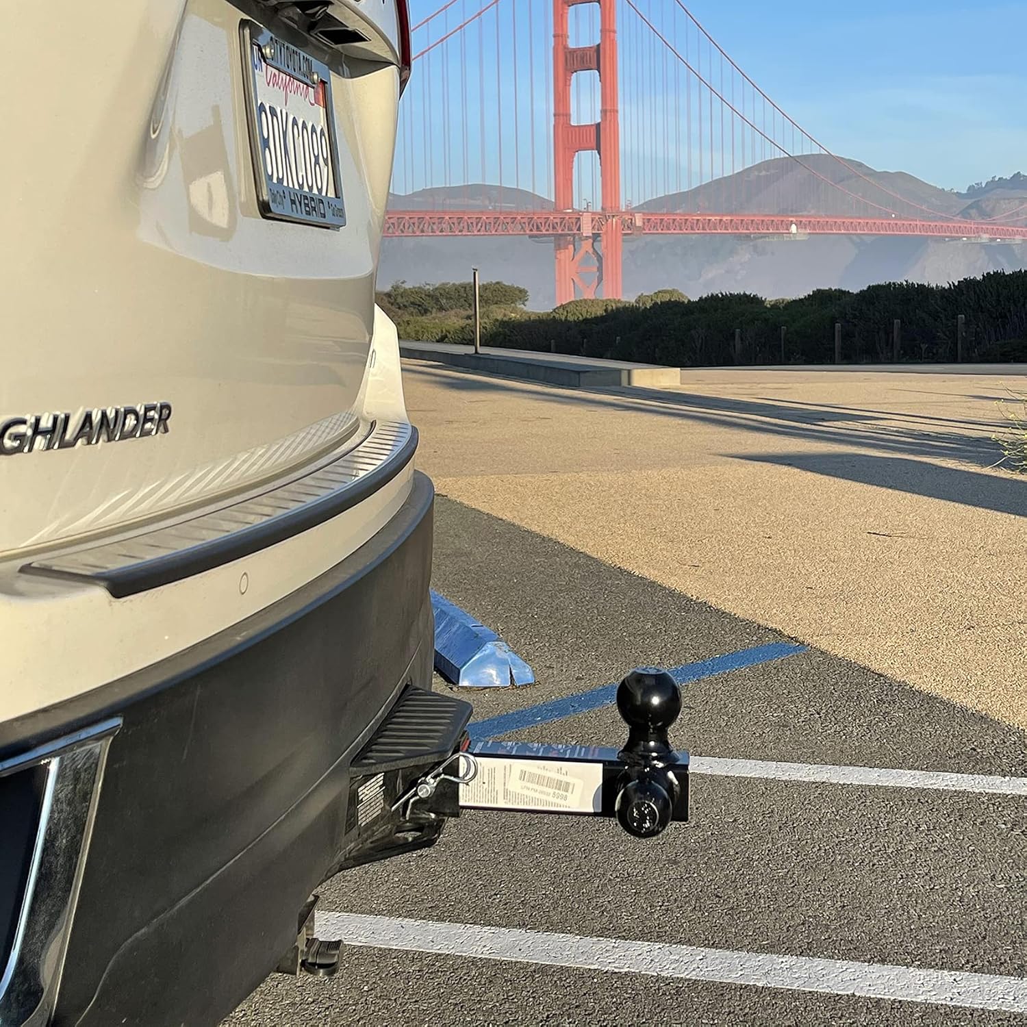 TOPSKY Trailer Hitch Trailer Ball Mount & pin,1-7/8,2,2-5/16-inch Hitch Ball TS2005 Pack of 2