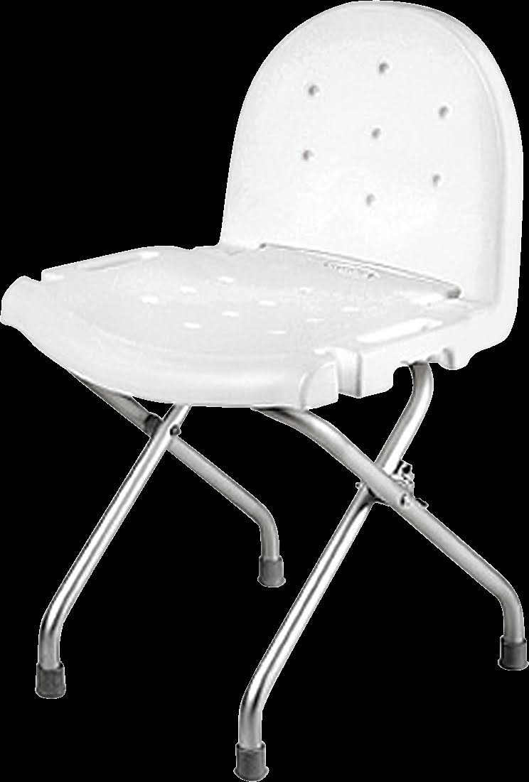 Invacare Folding Shower Chair with Back