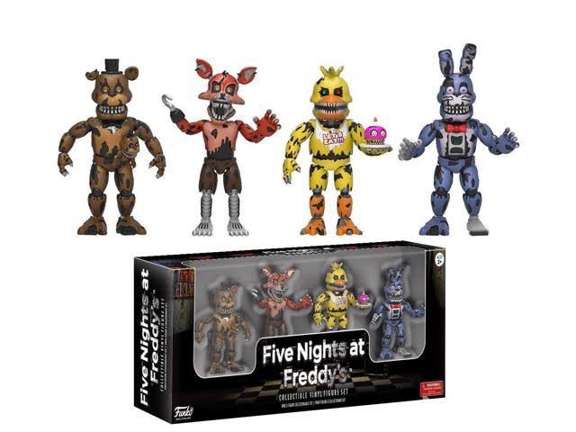Funko Five Nights at Freddy&s: Four Pack 2x22 Figures - Nightmare Edition 13722
