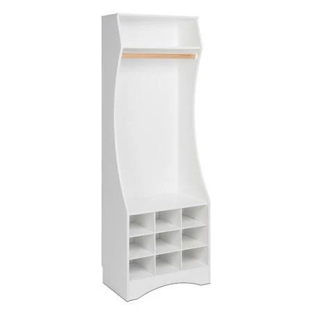 Winston Porter Norberg Compact Armoire, White