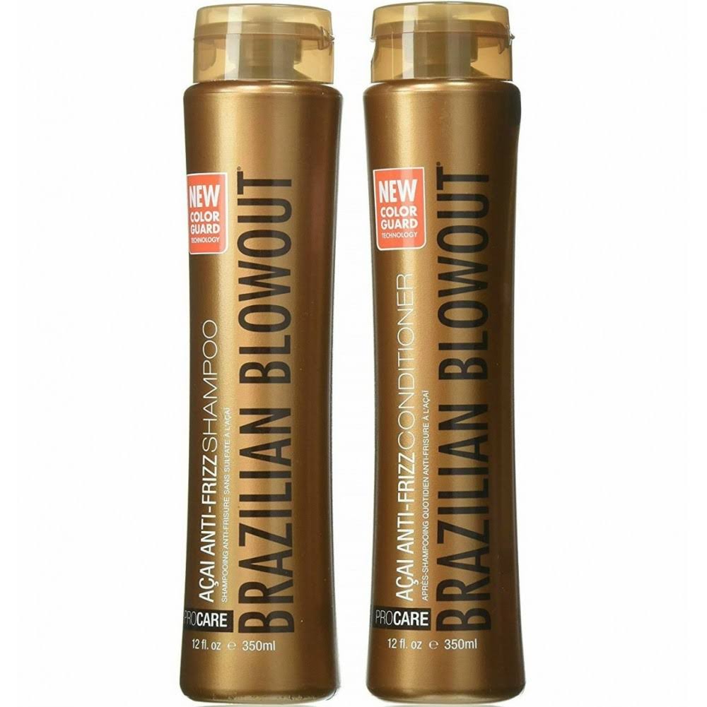 Brazilian Blowout Acai Anti Frizz Shampoo and Conditioner Duo