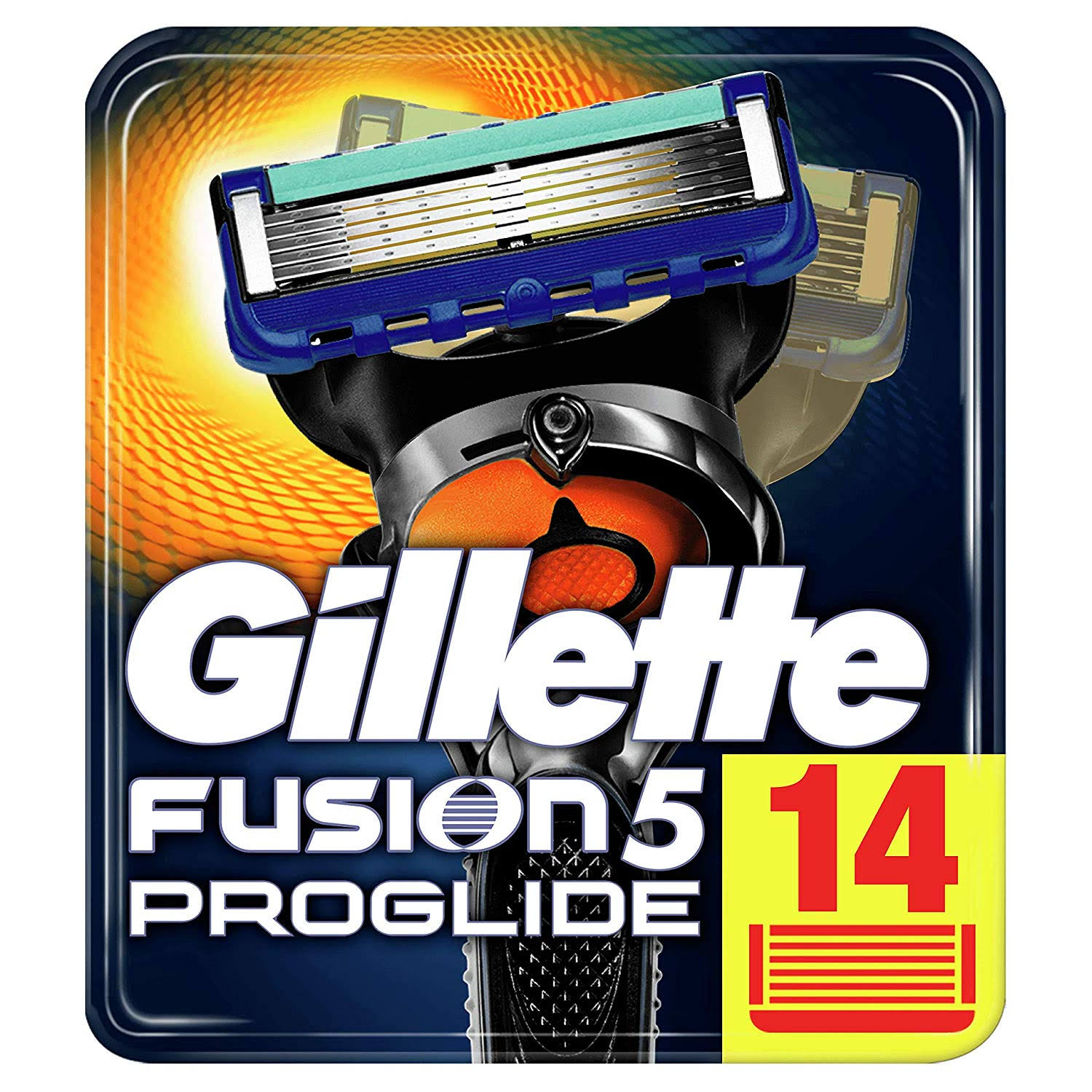 Gillette Fusion5 ProGlide Mail Box Mobile Packaging Pack of 14