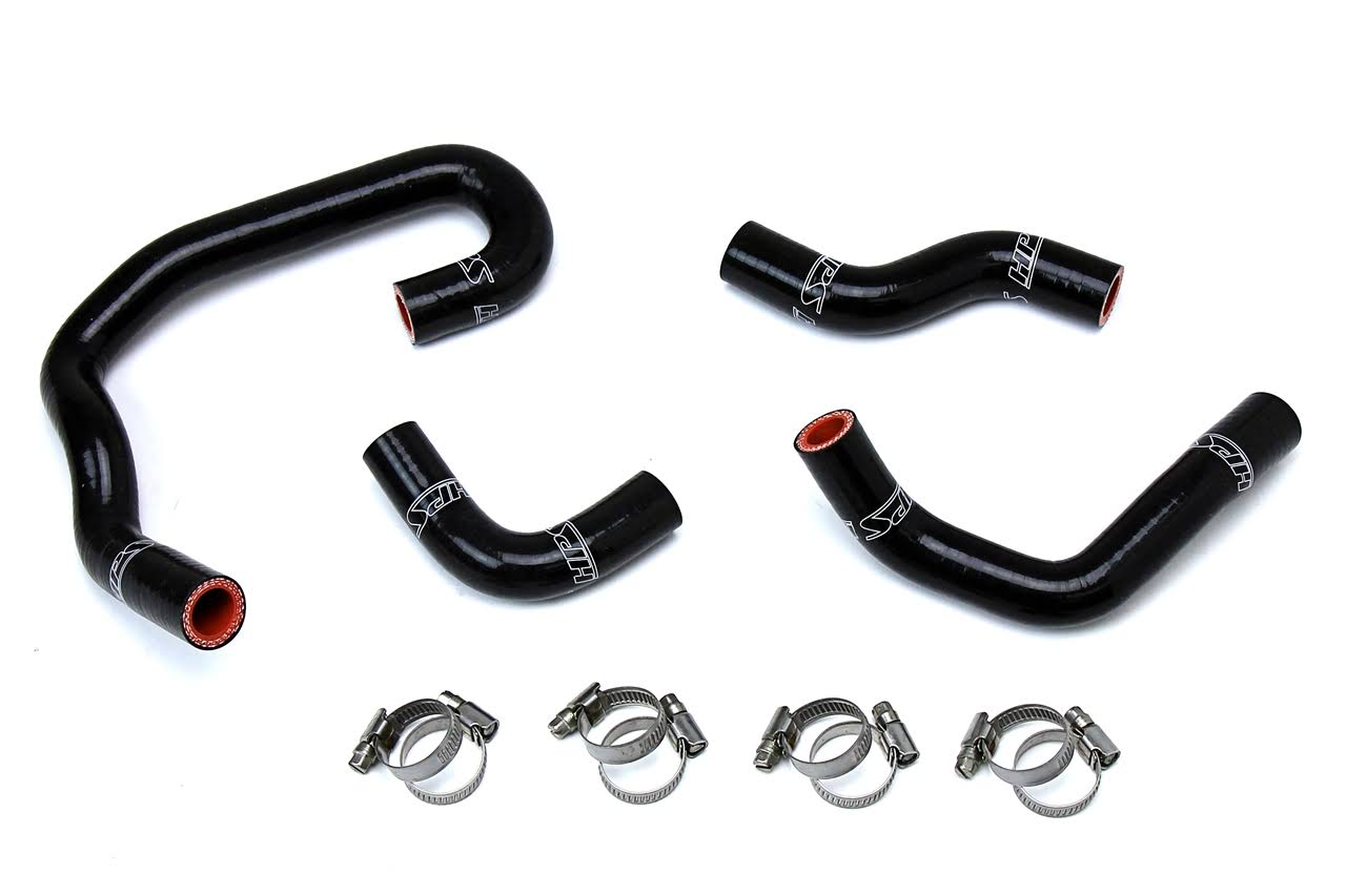 HPS 57-1323H-BLK Black Silicone Heater Hose Kit Coolant