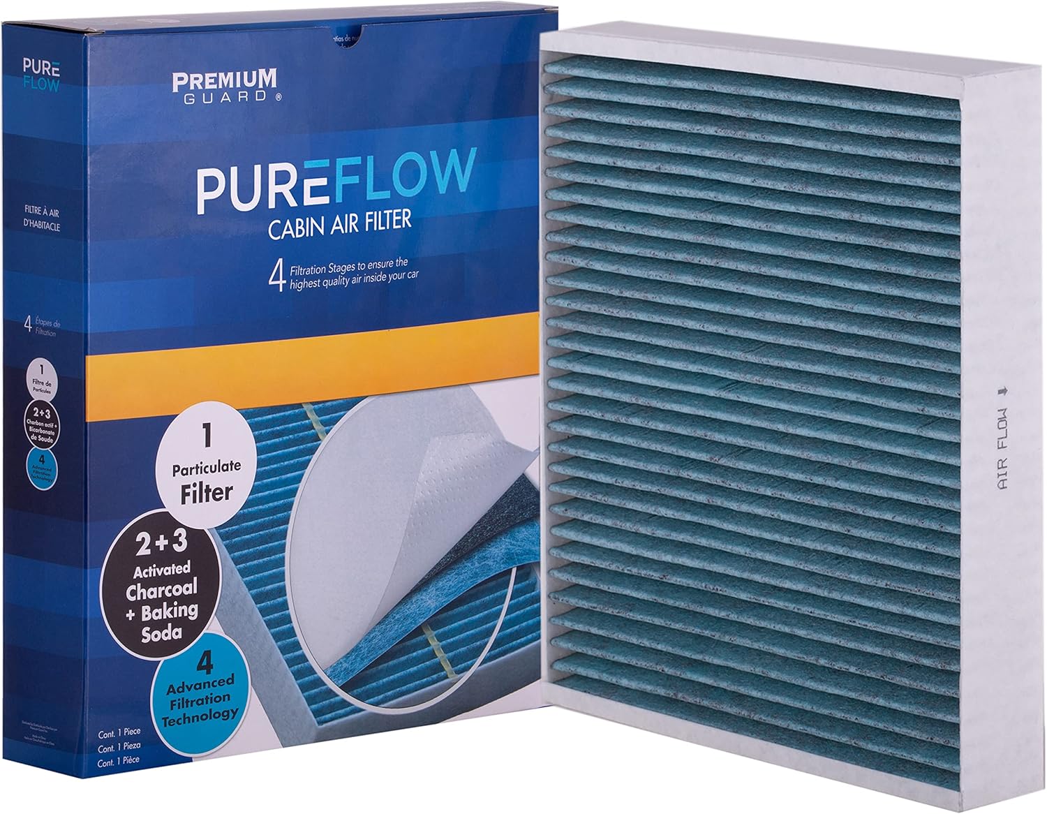 Pureflow Cabin Air Filter PC6154X | Fits 2010-22 Buick, Cadillac, Chevrolet, Rolls-Royce, Saab