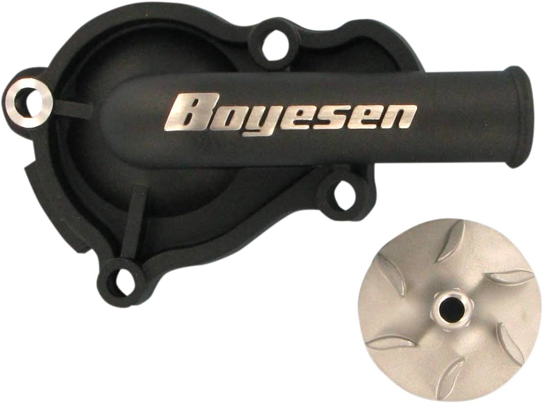 Boyesen WPK-06B Hy-Flow Water Pump Cover and Impeller Kit Black