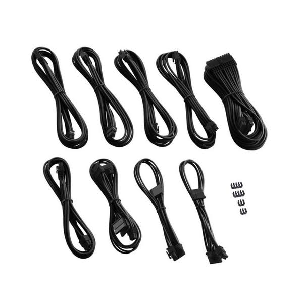 Cablemod Pro ModMesh C-Series RMI u0026 RMX Cable Kit - Black