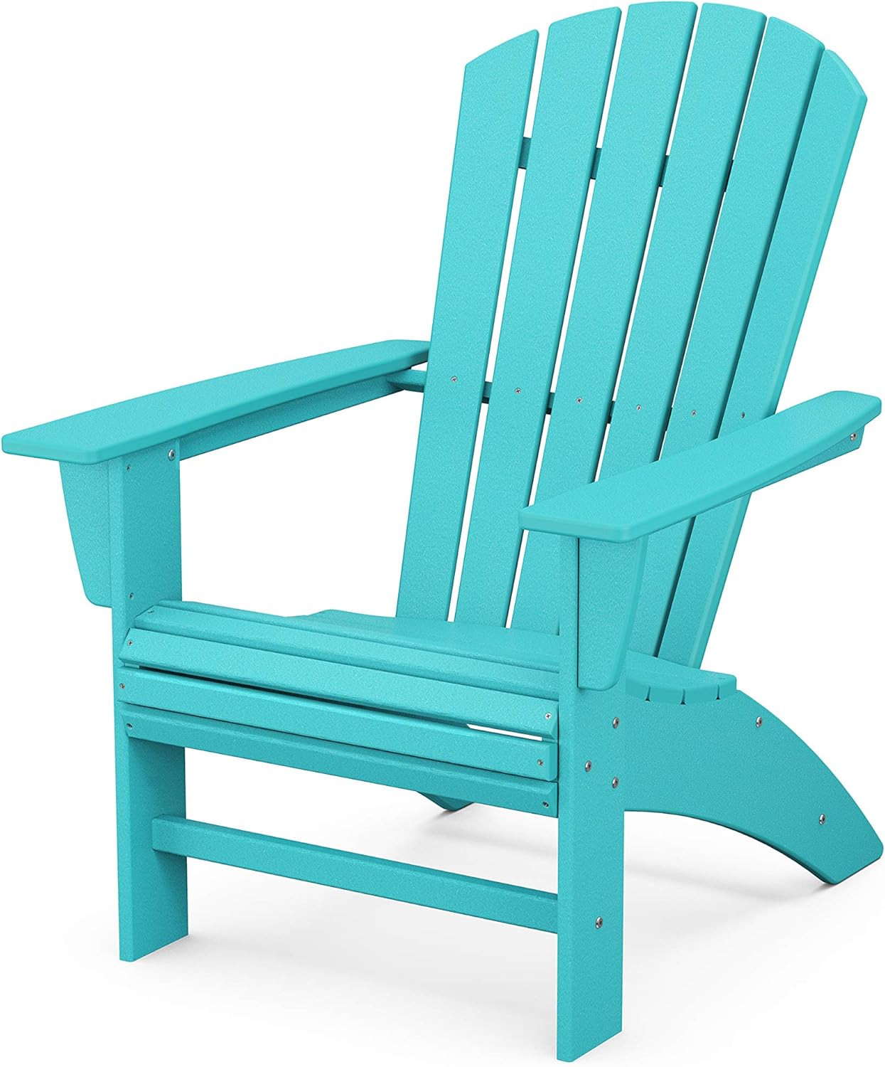 POLYWOOD Nautical Curveback Adirondack Chair