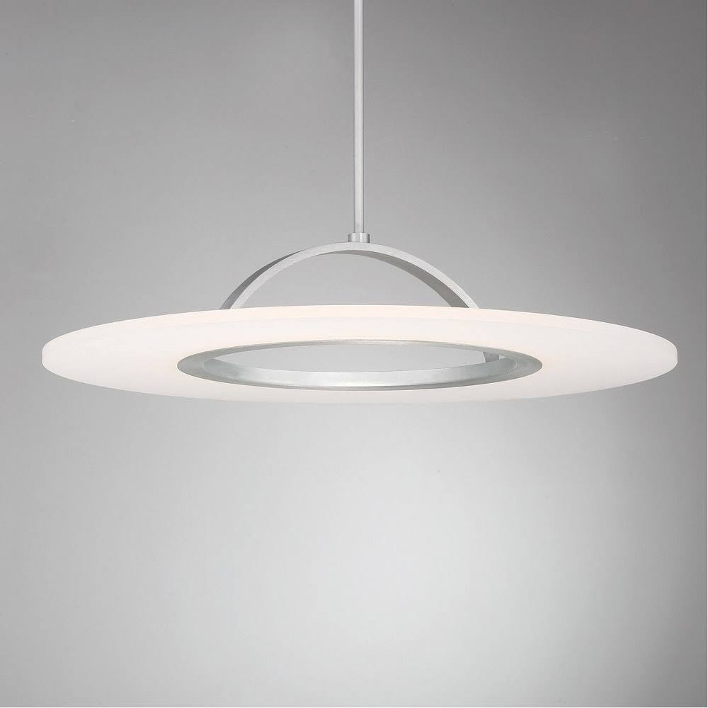 WAC FM-21728 Elektron 28x22 LED Semi-Flush Mount Black