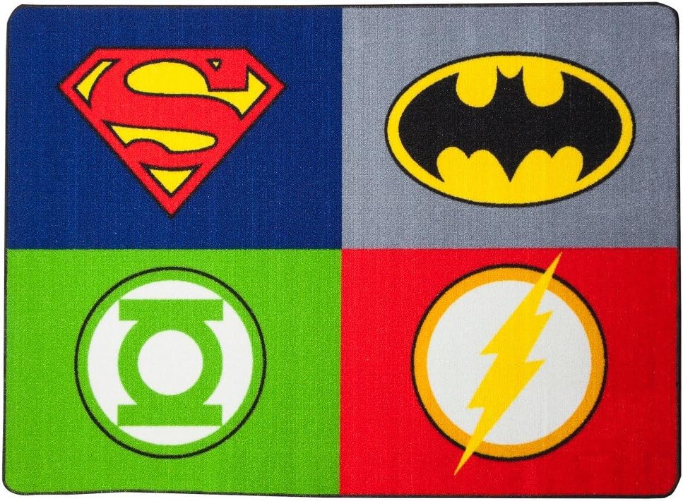 Justice League Accent Rug, 54 x 39-Inch
