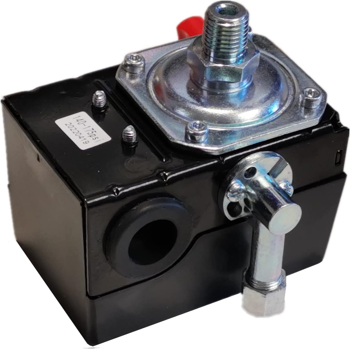 XIAOWEI Z-D20596 Pressure Switch For Porter Cable Air Compressor D20596 175/140 PSI Pack of 2