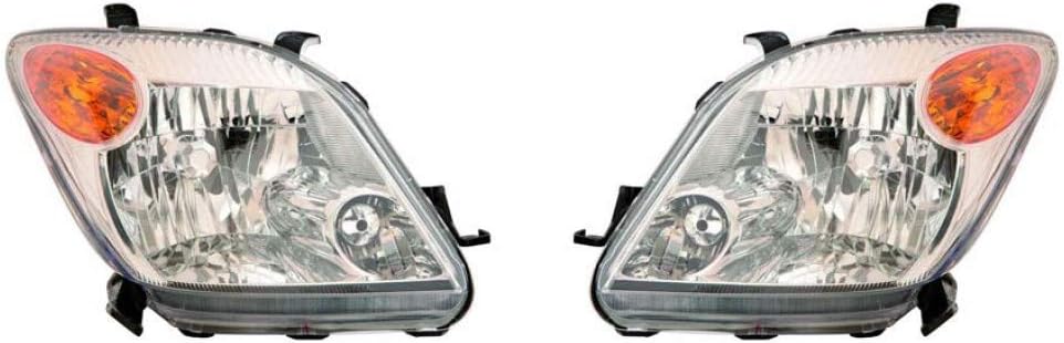 For 2005-2011 Toyota Tacoma Headlight Assembly Pair Driver and Passenger Side w/Bulbs DOT Certified For TO2502181