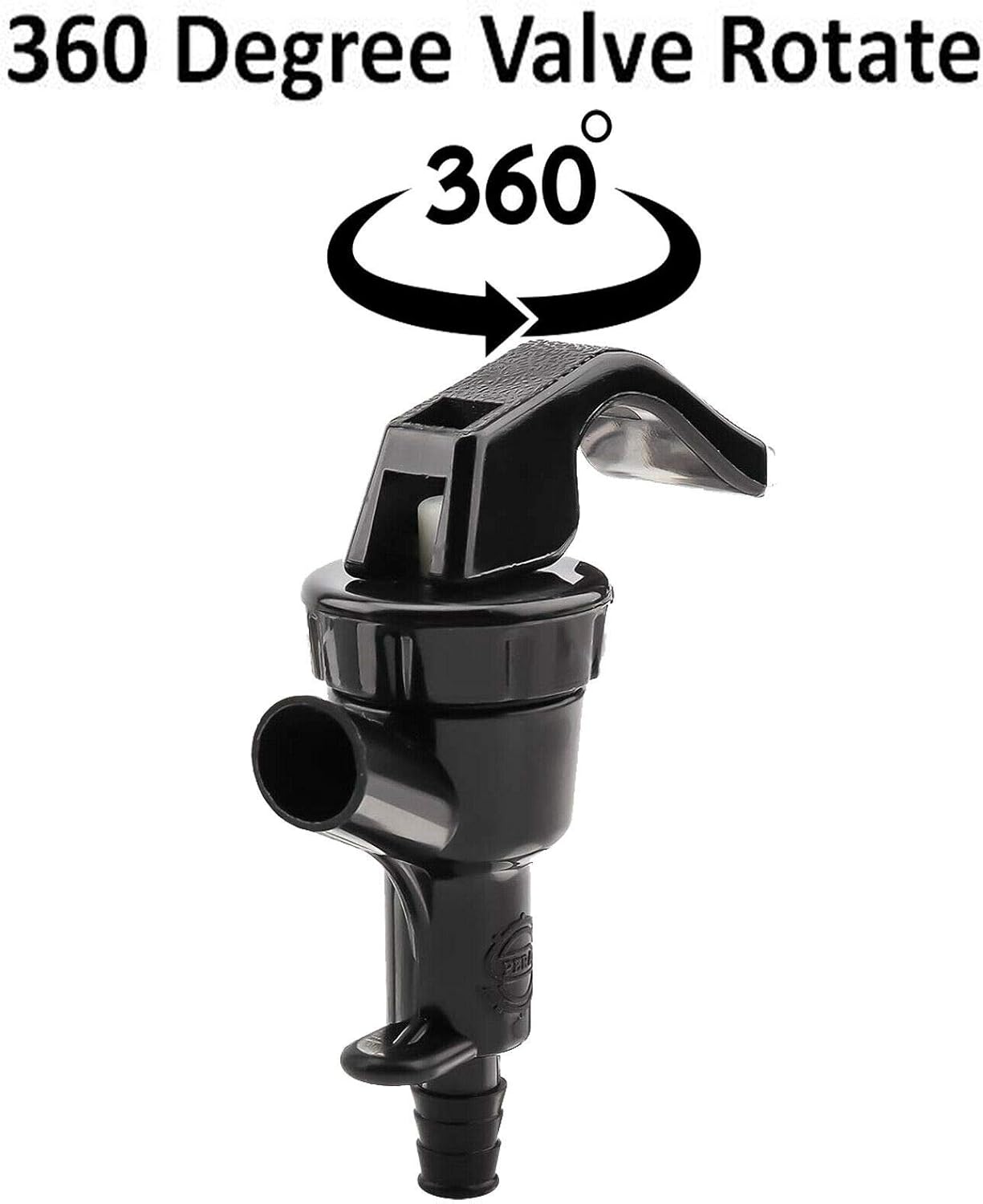 D Coupler System Keg Party pump,Beer Keg Tap Party Pump, 4 Inch Picnic Pump with Black Beer Faucet & Beer Hose,Draft Beer Party Pump with 2 Extra Picnic Tap