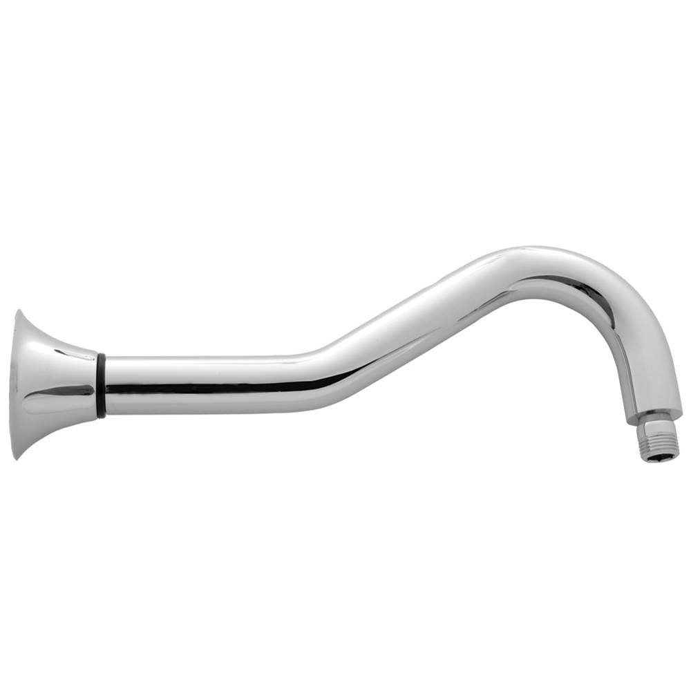 Jaclo 8070-SN 90-Degree Swan Neck Showerarm, Satin Nickel