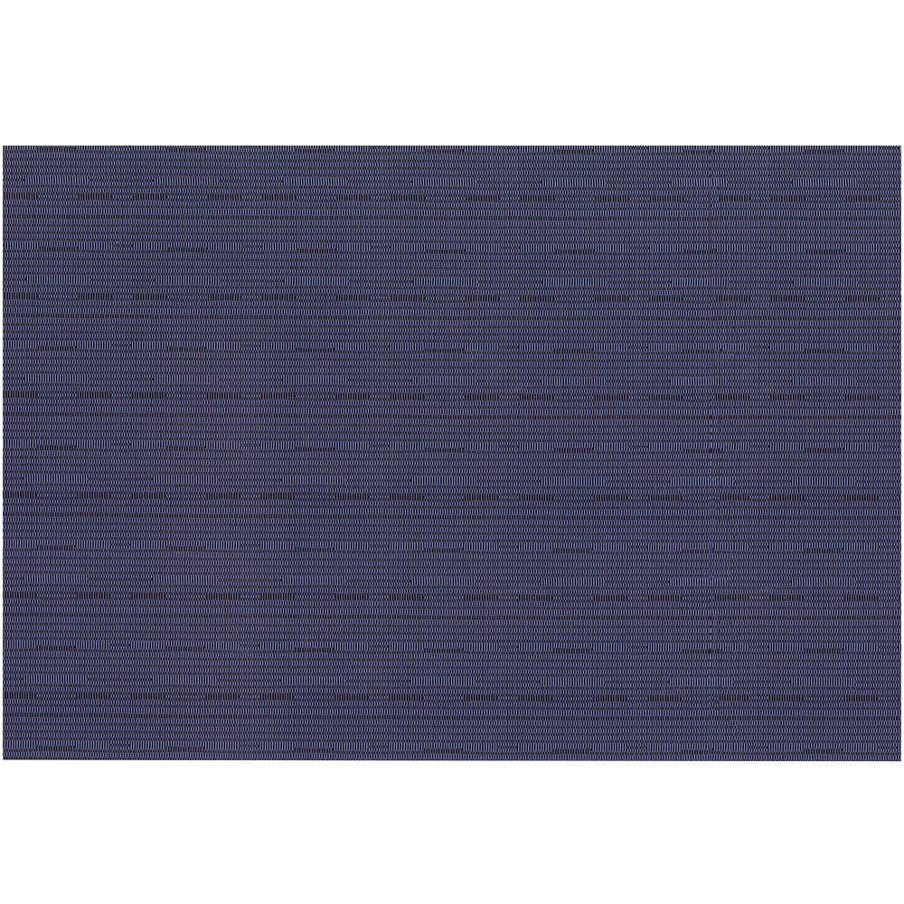 Ritz 64912 19x22 x 13x22 Blue Grass Cloth PVC Coated Placemat - 12/Pack