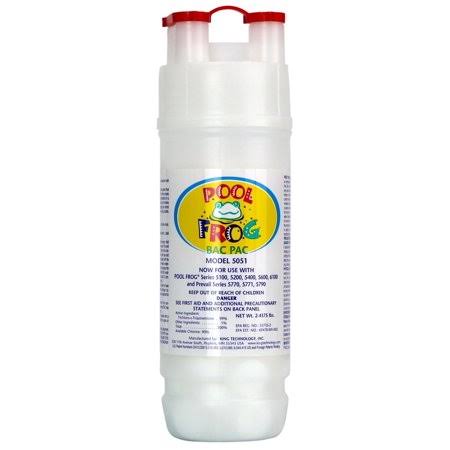 12 Pack-King Technology KT5050 Pool Frog Bac Pac Swimming Pool Mineral Systems, Clear