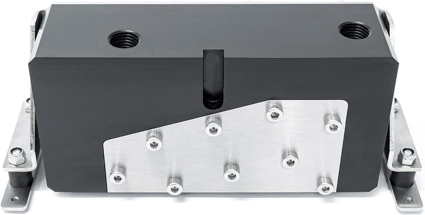 Watercool D5 Industrial Dual Pump Top (Pump Not Included), Acetal