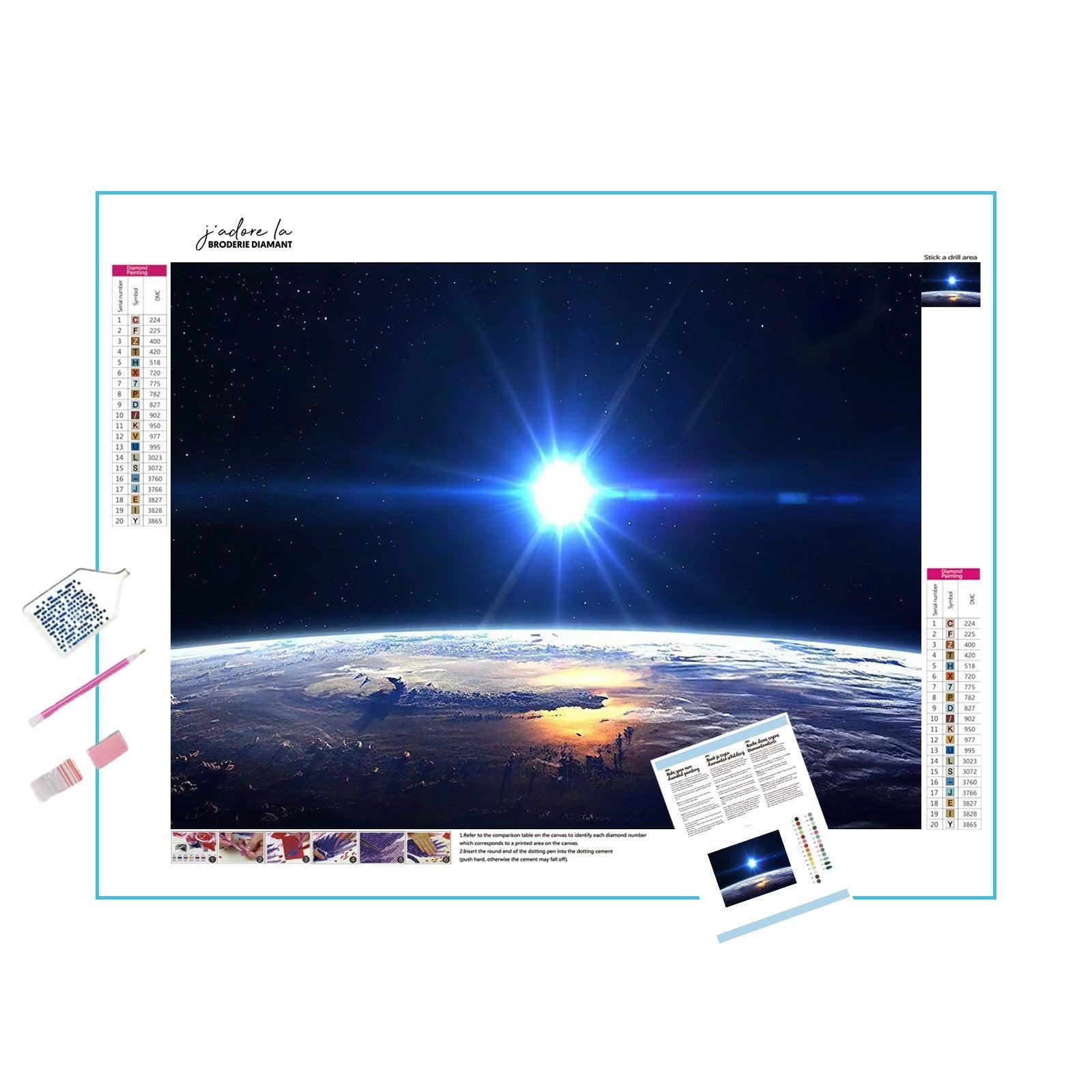 Morning Sun In Space