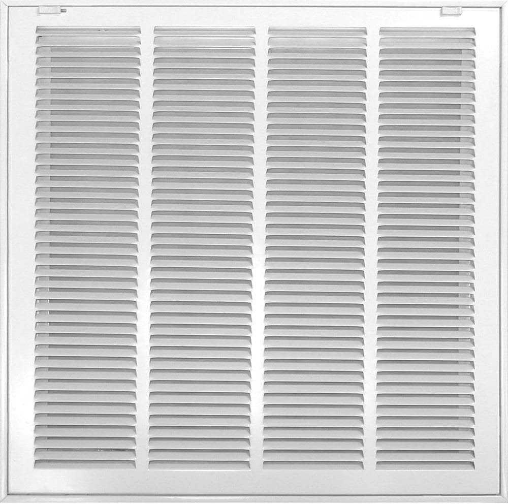 Accord VENTILATION 30-in x 25-in Louvered Sidewall/Ceiling in White | 5202530WH
