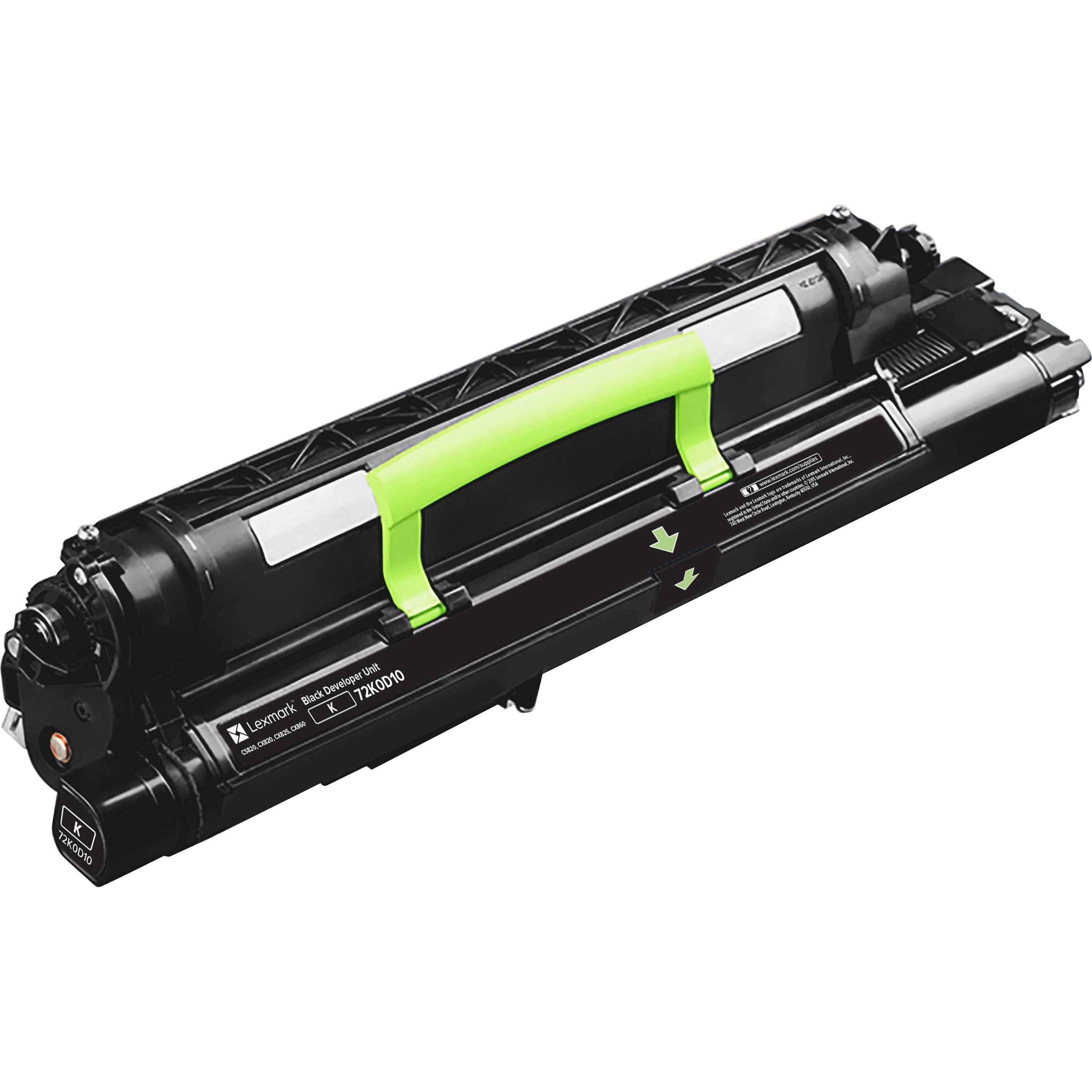 Lexmark 72K0D10 Black Developer Unit