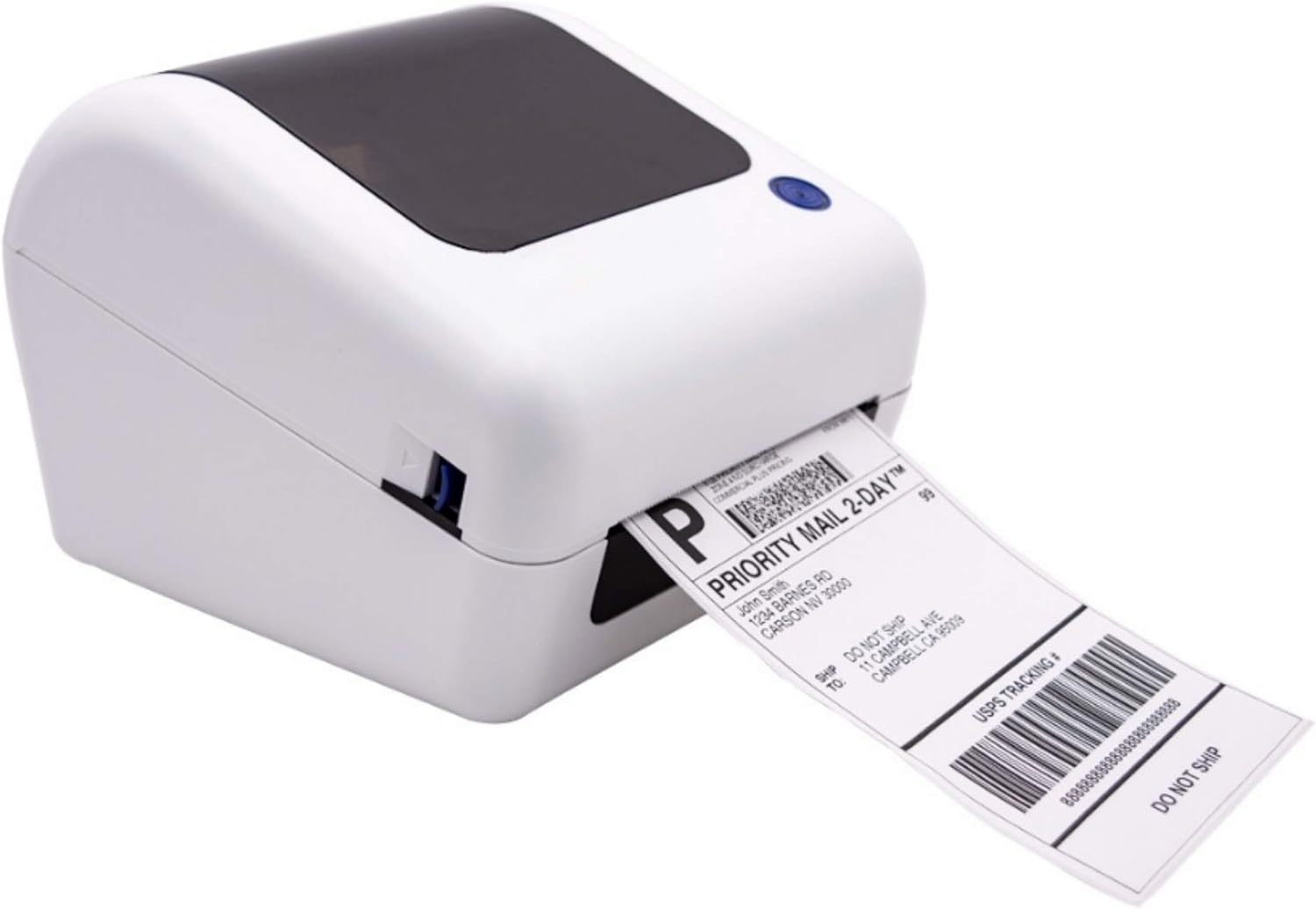 Dododuck BY-245 | Commercial Grade High Speed Thermal Label Printer for 4X6 Labels | USB Version | Compatible with Windows, MacOS, Linux, Android and iOS Systems