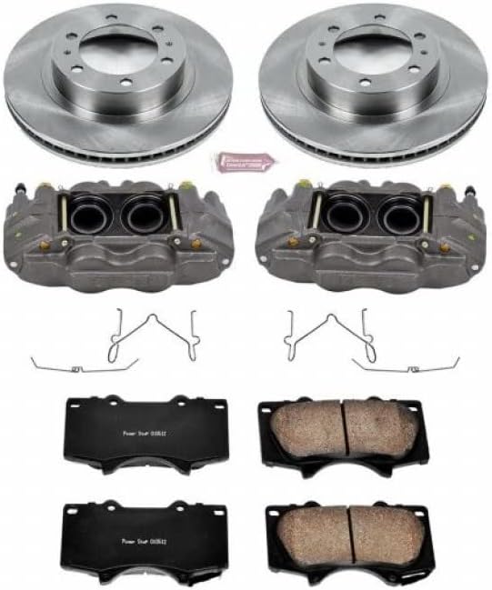 Power Stop Brake Kit For Toyota Tacoma 2005-2020 Front Autospecialty w/Calipers | KCOE137