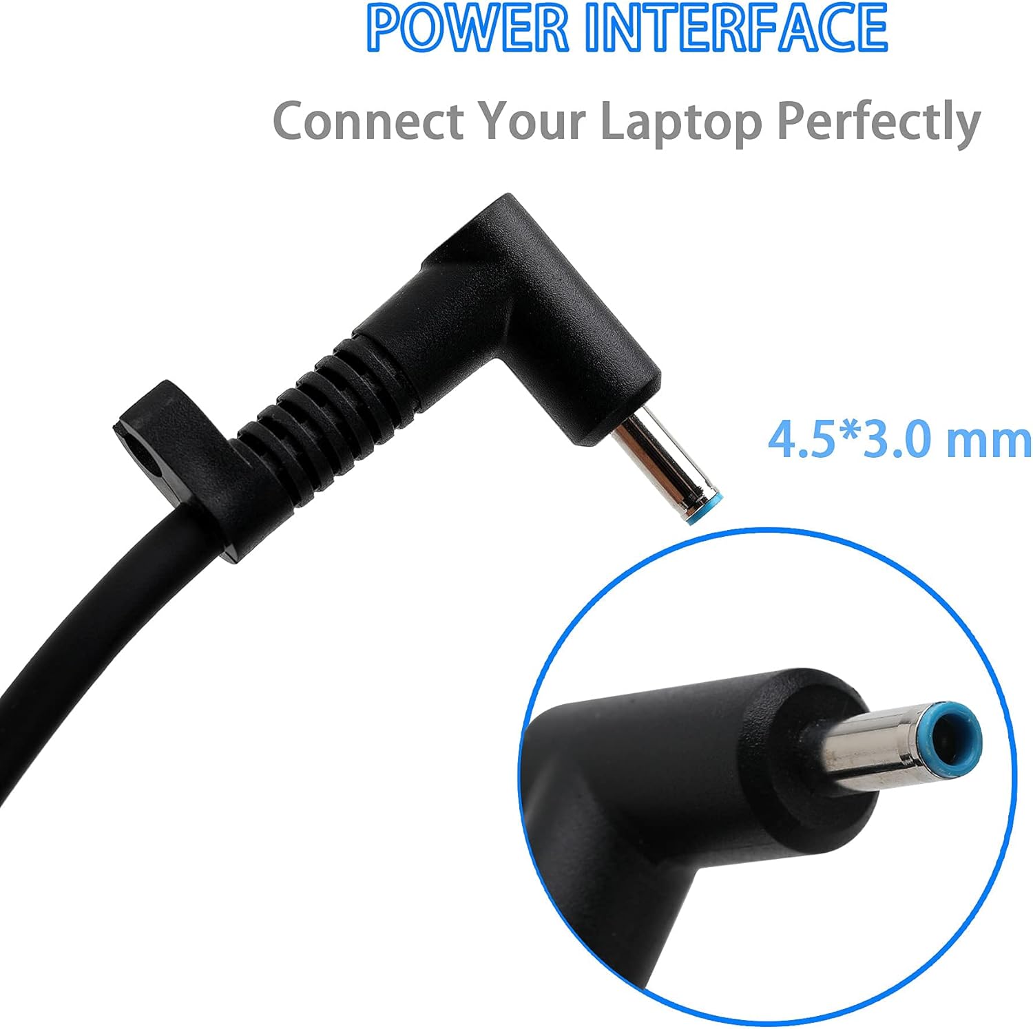 Yingzhi 150W 7.7A 19.5V Slim AC Charger Fit for HP OMEN 15 17 Pavilion Gaming 15 17 Laptop Zbook 15 G3 G4 G5 G6 TPN-CA11 TPN-DA09 917649-850 L48757-001 Laptop Power Supply Adapter Cord, AD195667 Pack of 2