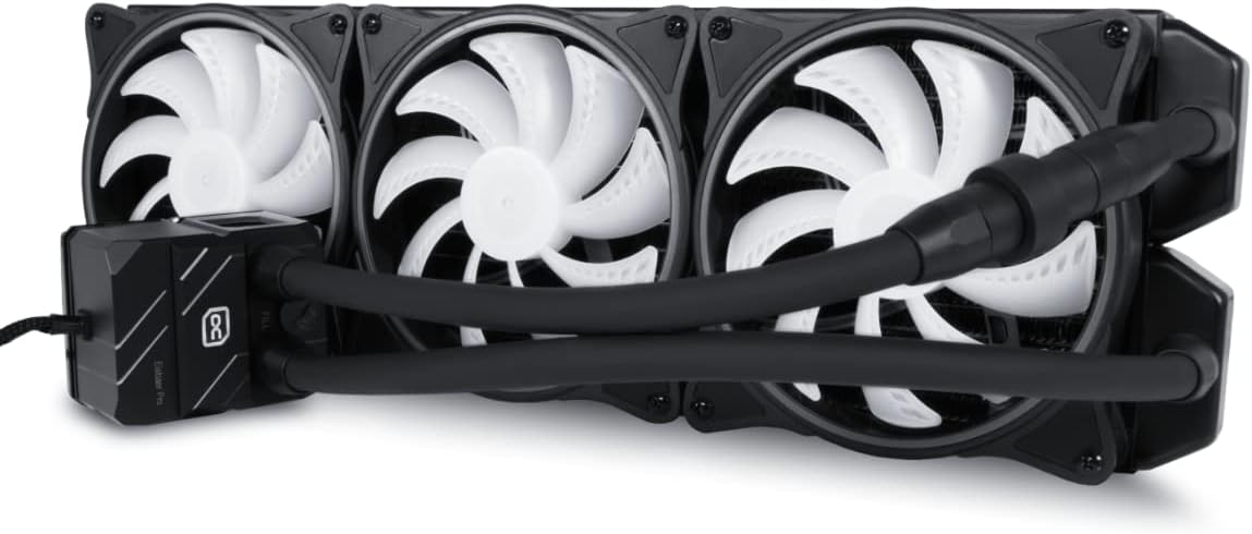 Alphacool Eisbaer Pro Aurora 420 AIO CPU Cooler, 420mm Radiator