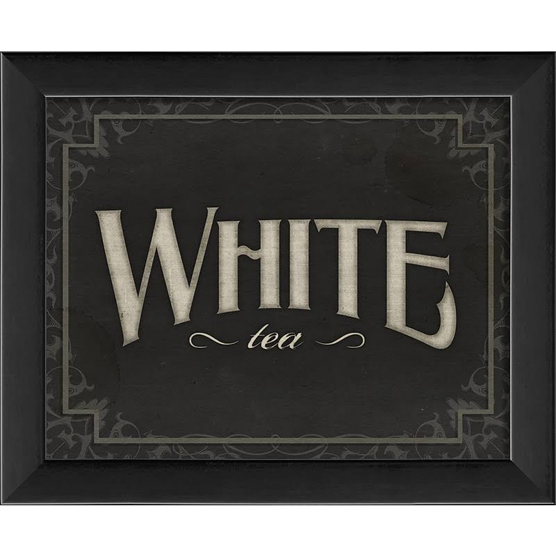 The Artwork Factory White Tea Framed Textual Art