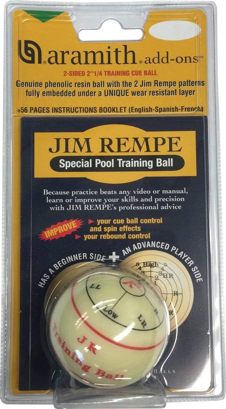 Aramith Jim Rempe Training Cue Ball 2-1/4