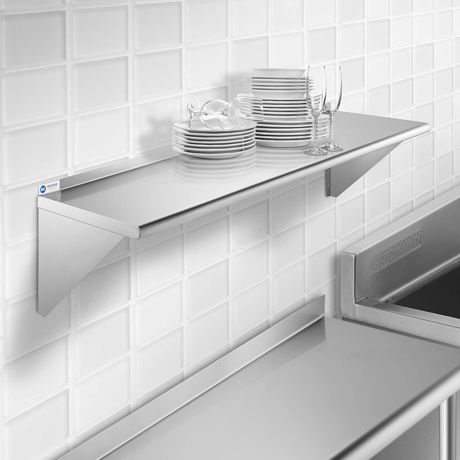 GRIDMANN NSF Stainless Steel 12