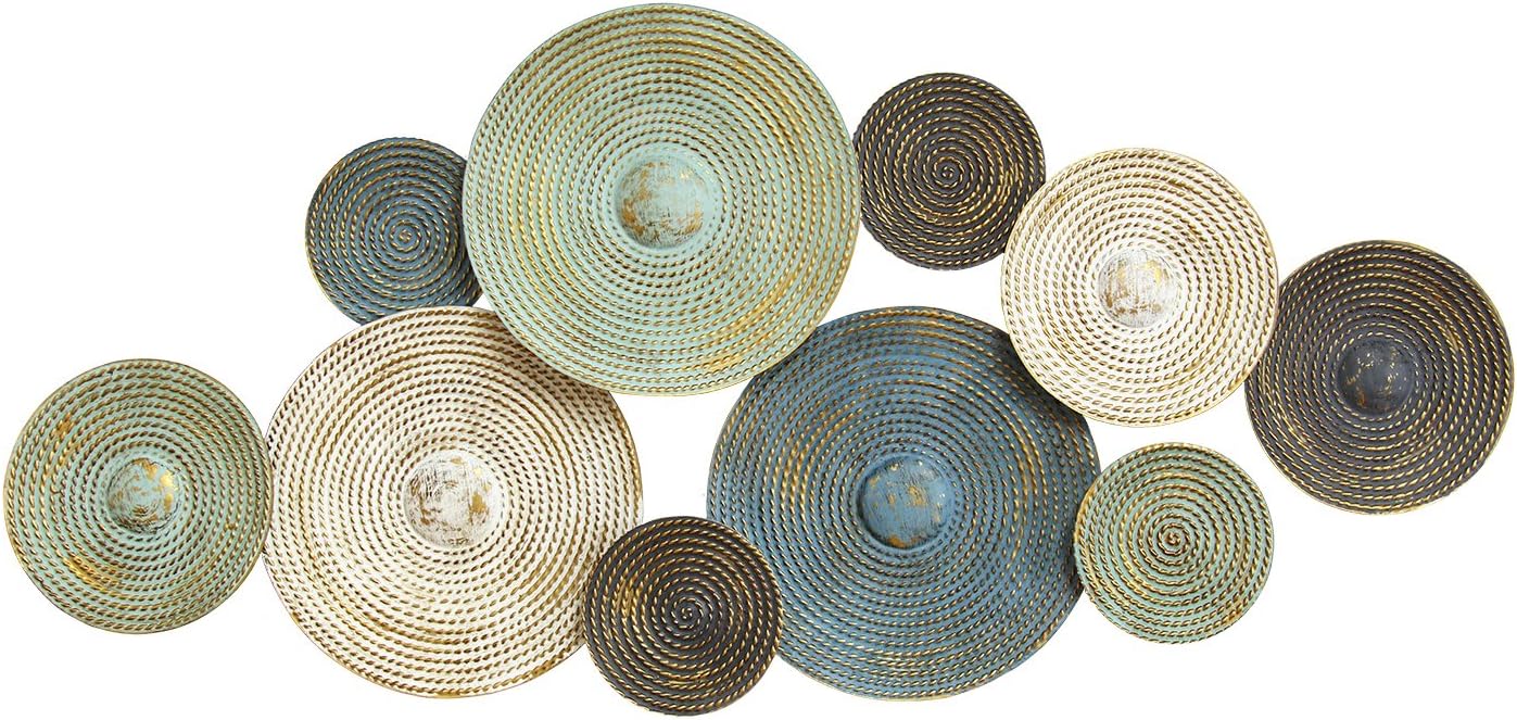 Stratton Home Decor S07662 Centerpiece, 46.46 W x 2.17 D x 20.08 H, Multi Pack of 2