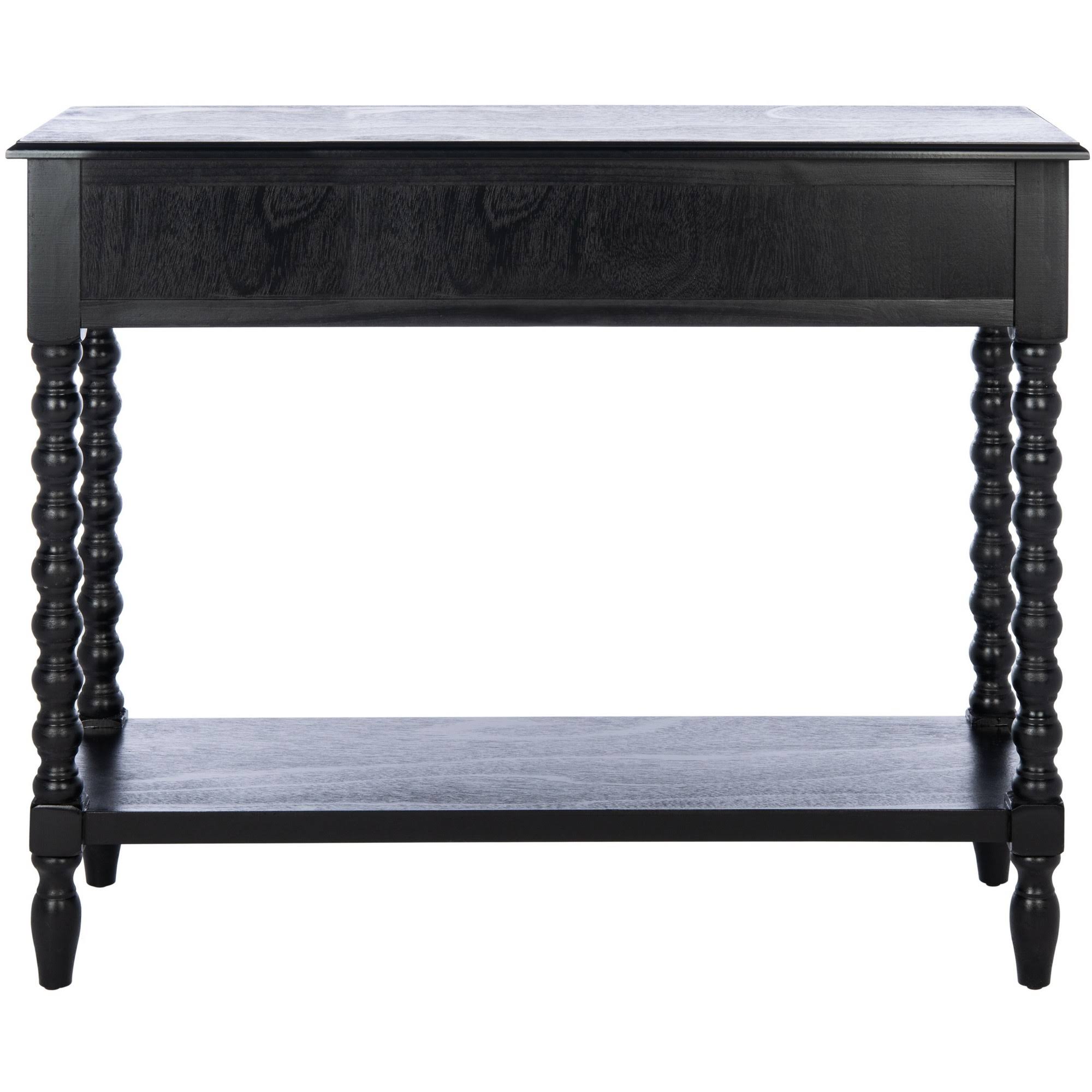 Safavieh Athena 2 Drawer Console Table-Black
