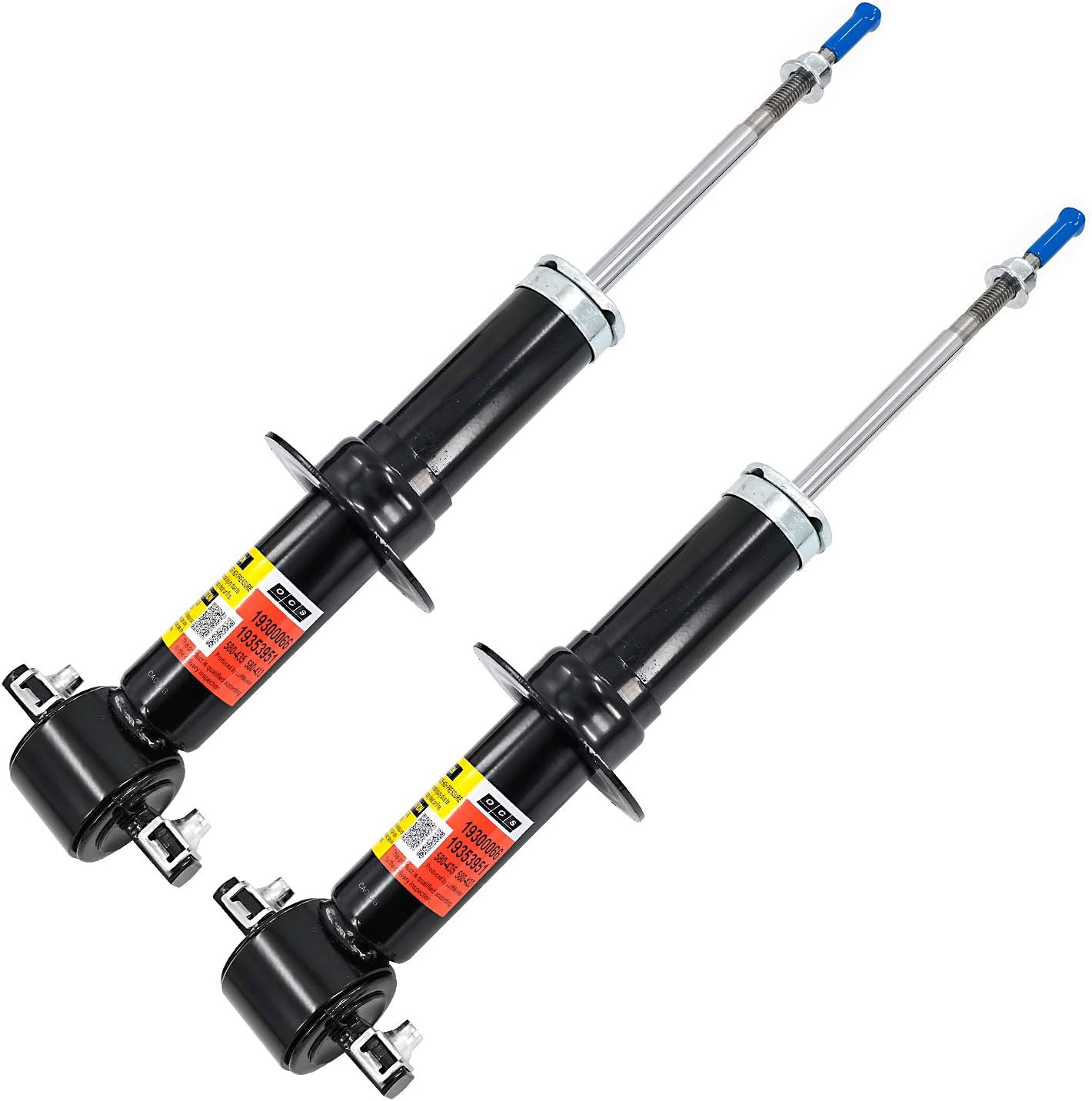 LUFT MEISTER 19353951 19300066 580-435 580-433 Pair Front Shock Strut Absorber with Sensor Compatible with Chevyrolet Silverado Tahoe Suburban Cadillac Escalade EXT ESV GMC Sierra Yukon XL 2007-2014