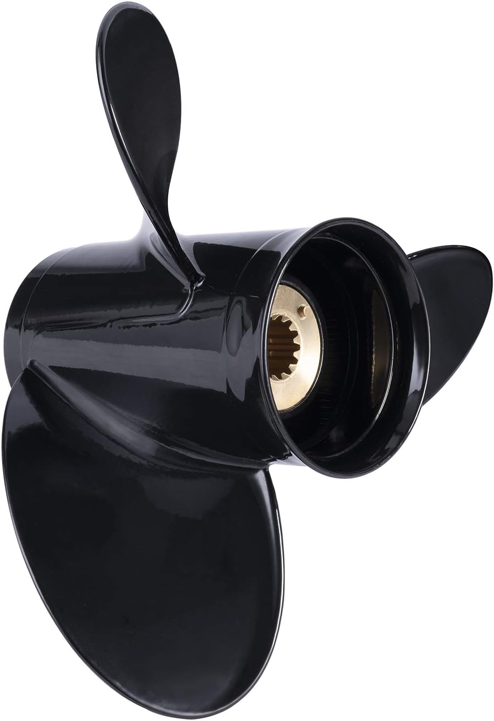 Young Marine OEM Grade Aluminum Outboard Propeller for Mercury Engines 30/35/40/45/50/55/60/70HP (13 Spline Tooth) Pack of 2